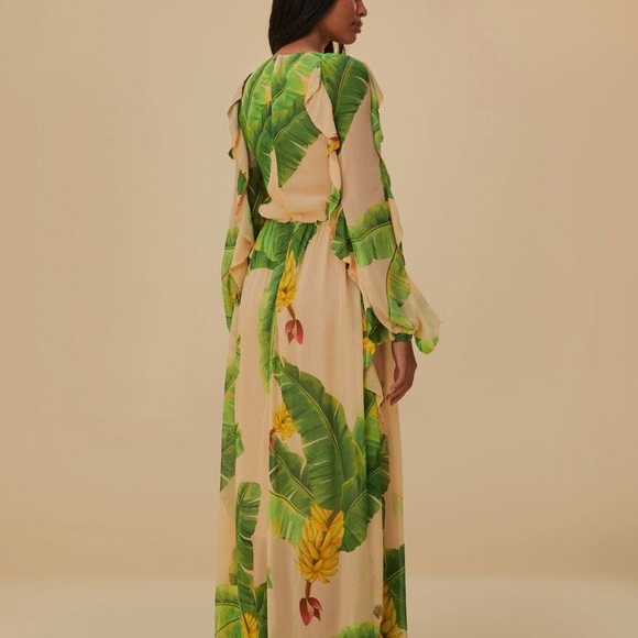 FARM Rio Fresh Bananas Maxi Dress - Picture 4 of 7